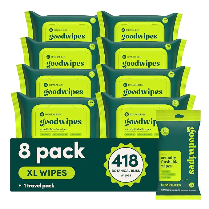 goodwipes Flushable Butt Wipes by goodwipes