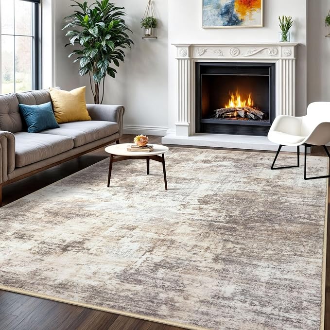 IOHOUZE Abstract Area Rugs 6x9 Ft Washable Rugs by iOhouze