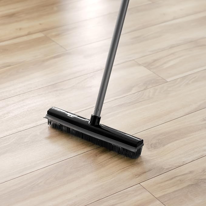 Fuller Brush Rubber Broom – for Carpets Floors Stairs Upholstery – - Image 3