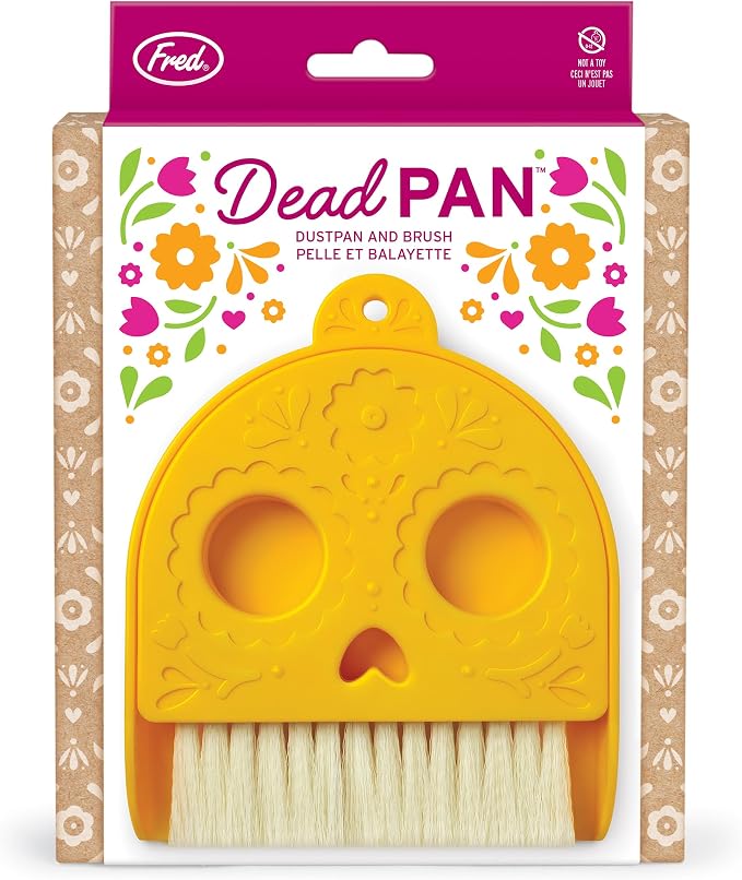 Genuine Fred Dead PAN Dustpan and Brush Set, 4.8" x 6.4", Small Size Perfect - Image 5