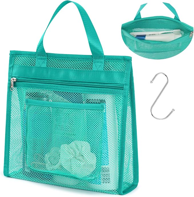 F-color Mesh Shower Caddy Portable Hanging by F-color