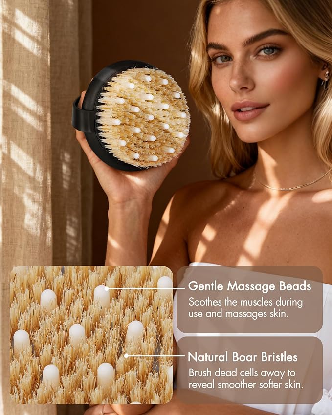Dry Brushing Body Brush for Massage - Image 4