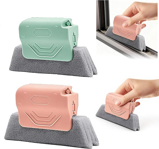 2026 New Magic Window Track Cleaner, Window Groove Cleaning Brush Tools Set by Yeeoak