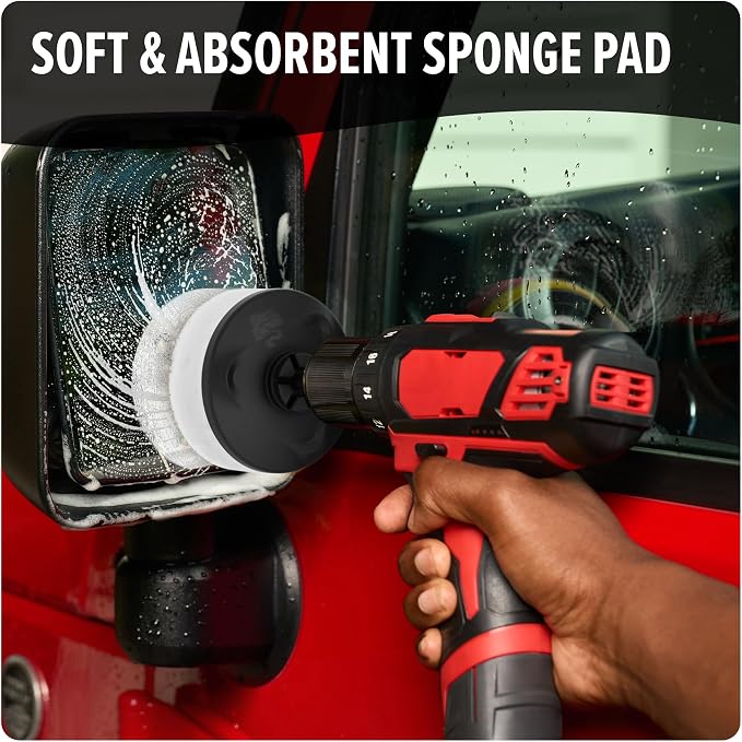 Dirt Devil Foam Sponge Pad Cleaning Set, 3 Piece, 3.5" Sponges, - Image 2