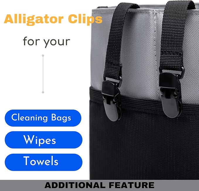 Cleaning Caddy with Handle and Shoulder Strap Organizer - Image 6