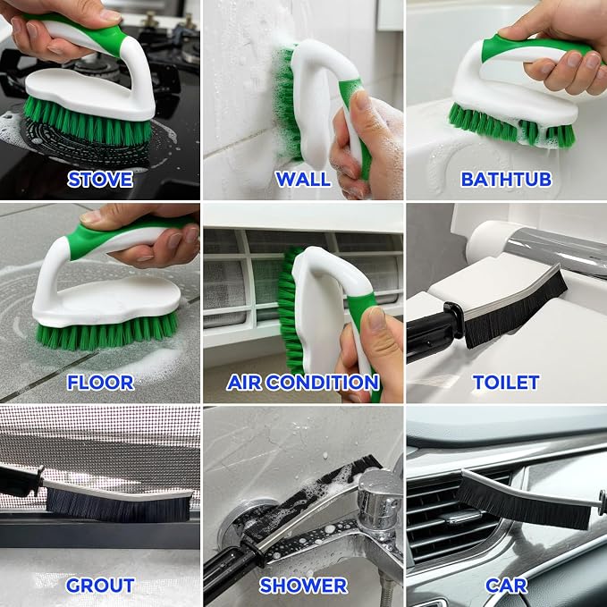 Scrub Brush - 6 Pack, Scrub Brushes - Image 5