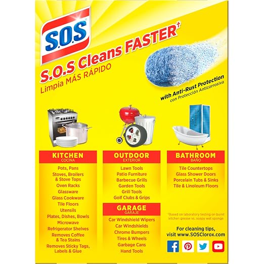 S.O.S Steel Wool Soap Pads - Image 12