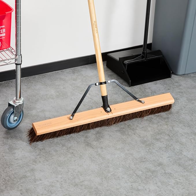 Restaurantware-BROOM HEAD ONLY: Clean Tek Professional 30-Inch Indoor Broom Head - Image 4