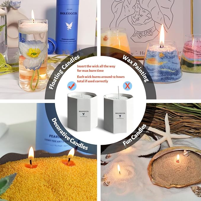 Osmanthus Scented Pumpkin Pearled Candle 18oz Luxury Sand Candle Granulated Wax - Image 5
