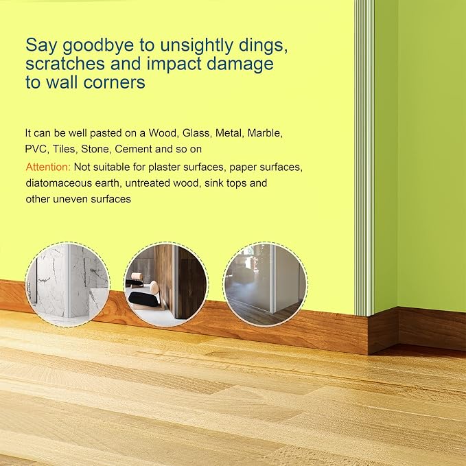 HOMREALM Baby Proofing 7.05ft Long Corner Protector Baby Corner Guards - Image 5