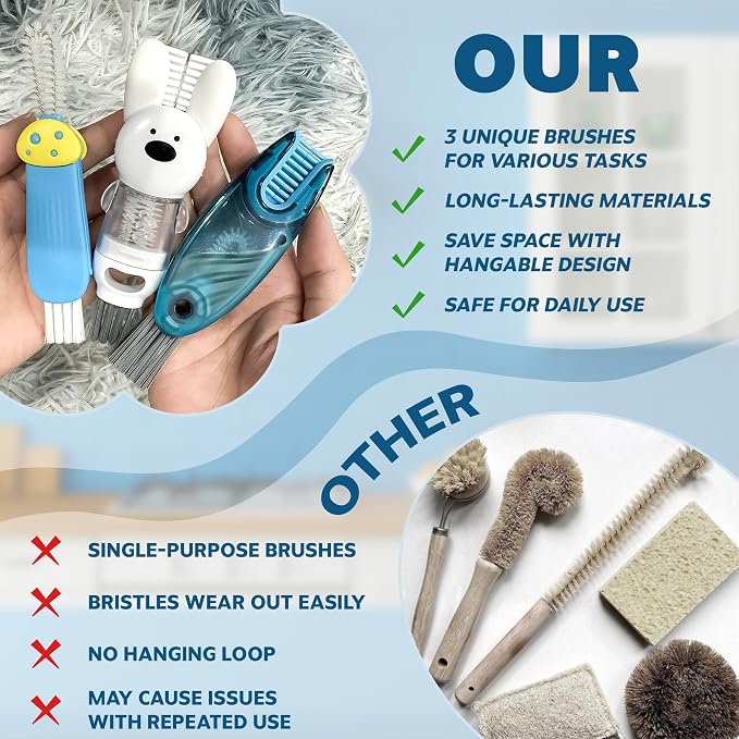 Cup Lid Cleaning Brush, Cleaning Brush Tool - Image 7