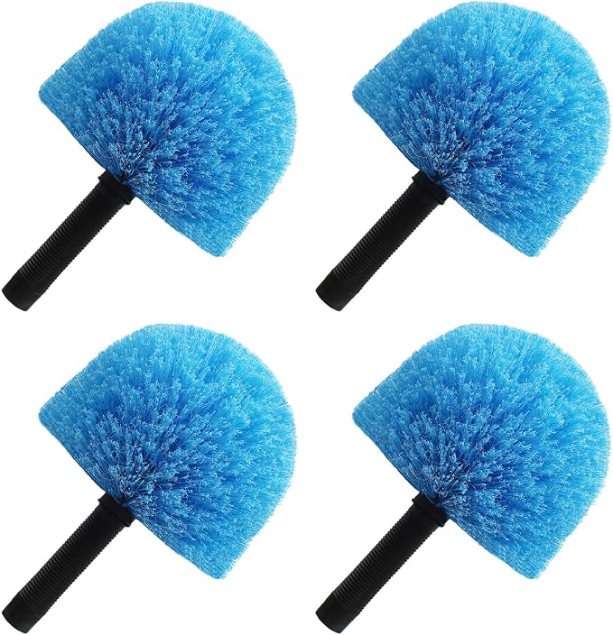 4 Pack Cobweb Duster Head Brush-Twist-On Spider Web Brush by Providequalityproducts