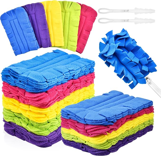 20Pcs Fleece Duster Refills, Reusable Dusters Compatible by Milkary