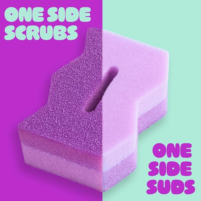 Brite by Scotch-Brite Scrub & Wipe Scrubber, 6 Pack of Scrubbers - Image 3