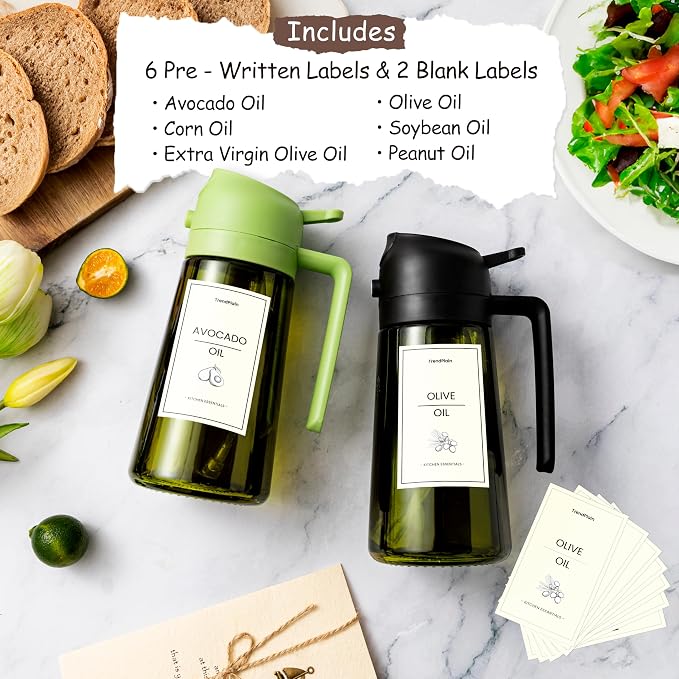 TrendPlain - Original 16oz/470ml Olive Oil Dispenser Bottle - Image 5