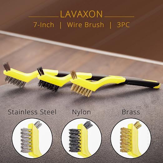 Wire Brush Set 3Pcs - Image 4