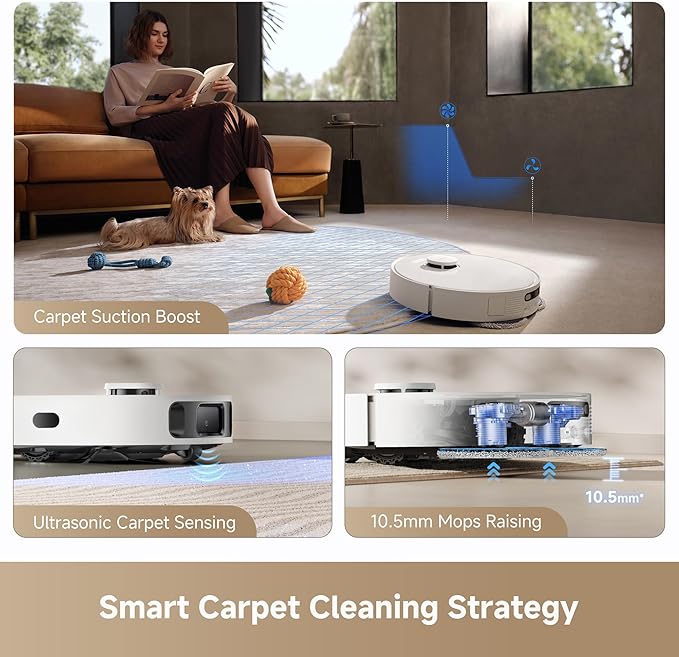 DREAME L40s Ultra CE Robot Vacuum and Mop Combo - Image 6