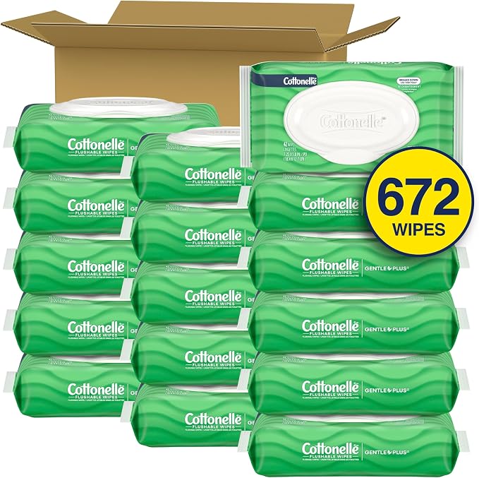 Cottonelle GentlePlus Flushable Wet Wipes - Image 2