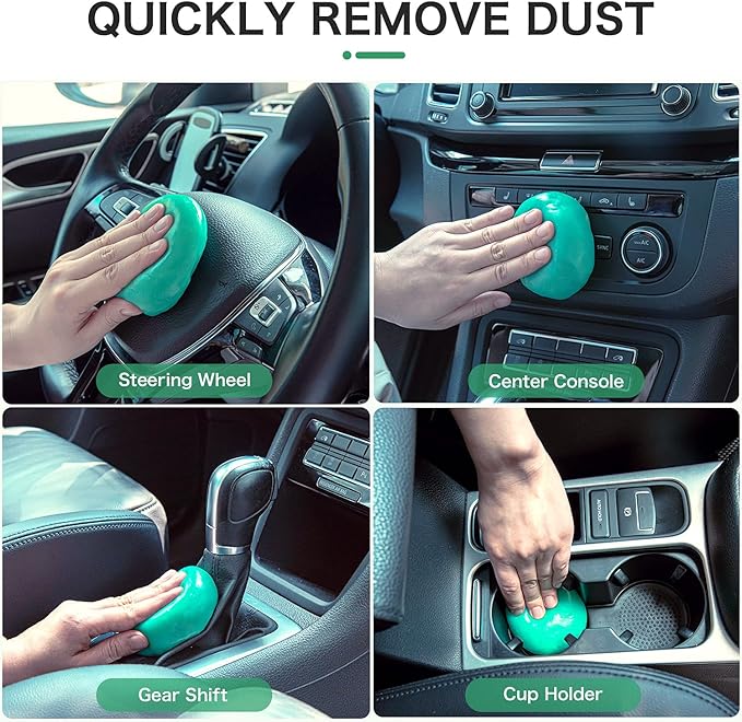 TICARVE Cleaning Gel for Car Detailing Car Cleaning Putty Auto Detailing Gel - Image 3