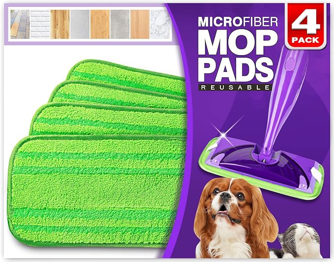 Orighty Reusable Mop Pads Compatible by AllRightinOrighty