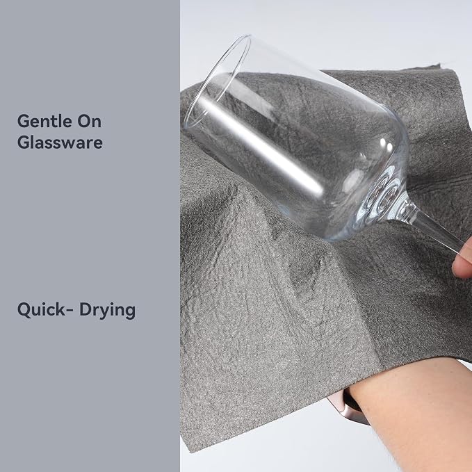 6 Pack Thickened Magic Cleaning Cloths, 30x30cm Reusable Microfiber Cleaning - Image 5