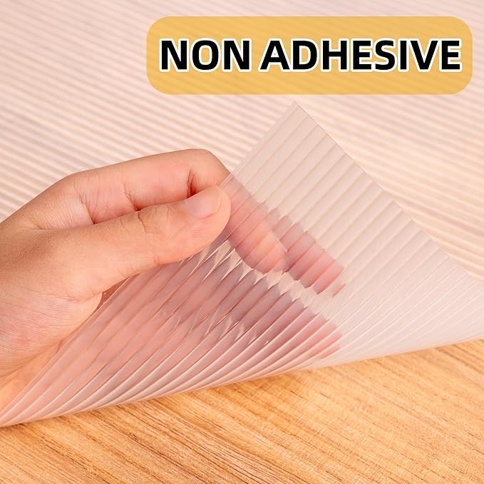 Shelf Liner Non Slip, Non Adhesive Cabinet Liner, Waterproof Drawer Liner - Image 6