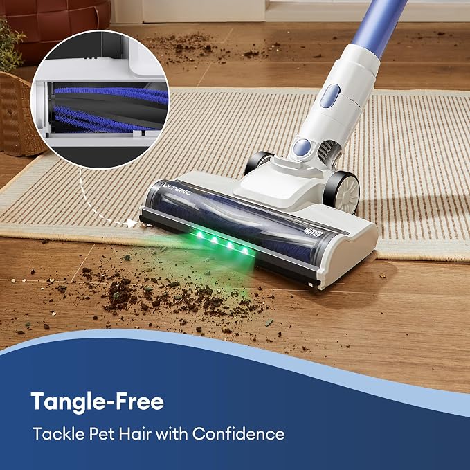 Ultenic U10 Ultra Cordless Stick Vacuum Cleaner, 500W Motor, 45KPa Suction - Image 8