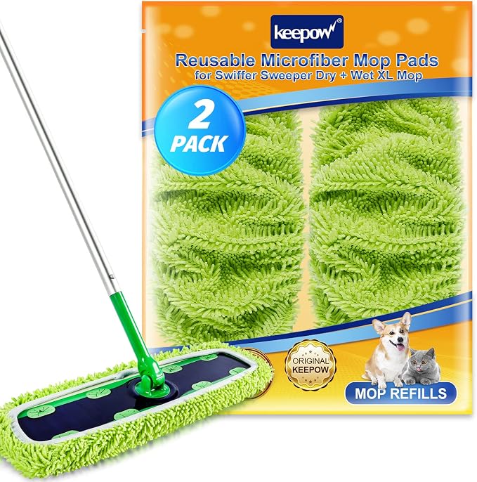 KEEPOW Reusable XL Wet Pads Refills by KEEPOW