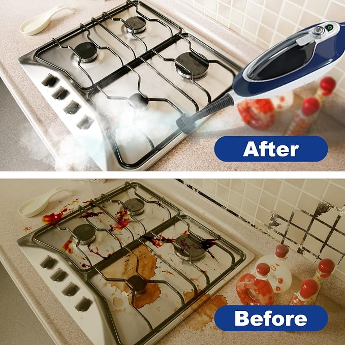 Steam Mop - 10-in-1 Floor Steamer Detachable MultiPurpose Handheld Steam Cleaner - Image 8