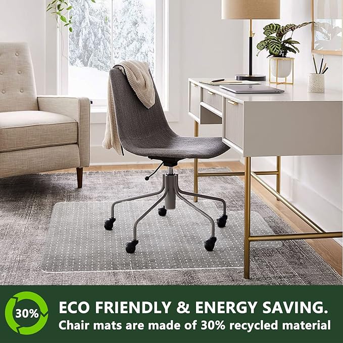 FuturHydro Office Chair Mat for Carpet, Transparent Mats for Office, Home and - Image 3