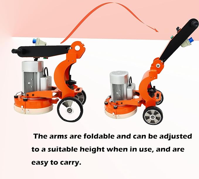 Floor Grinding Machine Cement Ground Grinder Grinding Epoxy Floor Paint and - Image 2