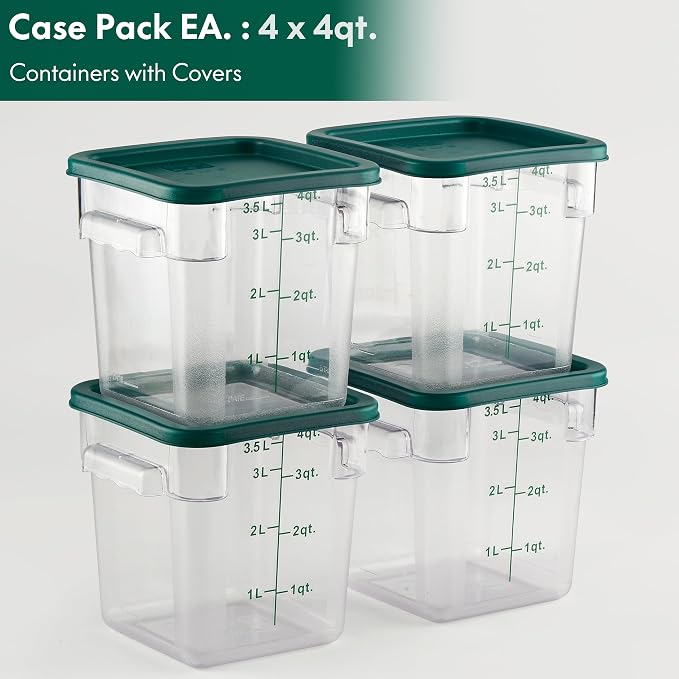 CURTA 4 Pack Food Storage Container - Image 2