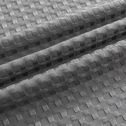 Full Bed Skirt - Full Size Bed Skirt 16 Inch Drop with Split Corners, Pleated Waffle Weave Bed Skirt, Tailored Dust Easy Fit, Machine Washable (Grey, Full - 16" Drop)