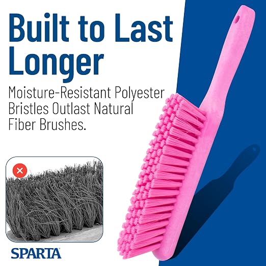 SPARTA Handheld Soft Counter Brush 8 Inch Bristle Span, Countertops, and - Image 7