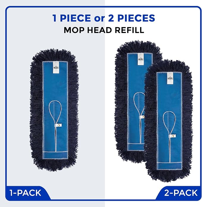 Nine Forty 36-Inch Premium Nylon Dust Mop Replacement Head - Image 7
