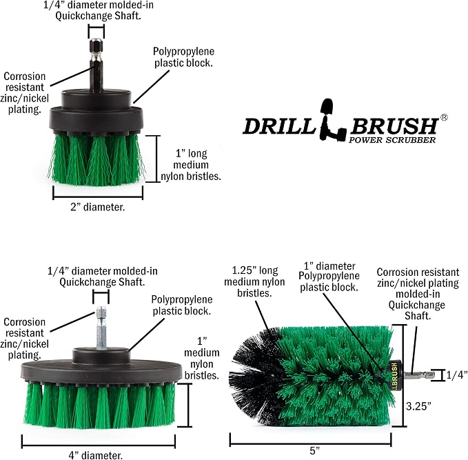 Drill Brush Power Scrubber by Useful Products - Image 5