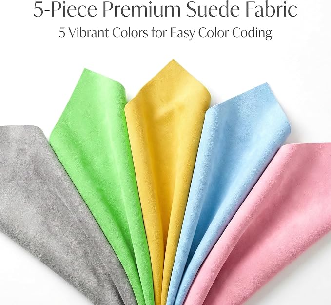 5PCS Extra Large Glasses Cleaning Cloths, Eyeglass Cleaning Cloth - Image 6