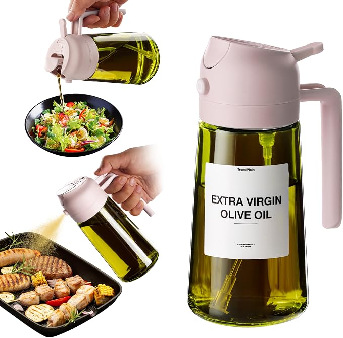 TrendPlain - Original 16oz/470ml Olive Oil Dispenser Bottle by TrendPlain
