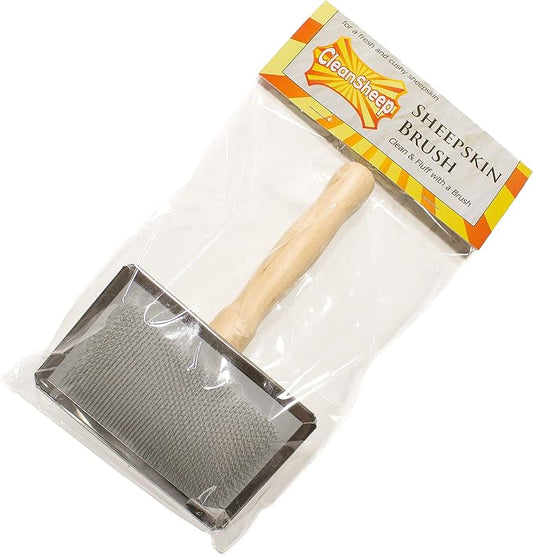 Sheepskin Cleaning Brush for Rugs & Throws, CleanSheep - Image 2