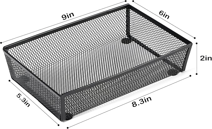 BYCY Silverware Drawer Organizer, Mesh Utensil Organizer - Image 2