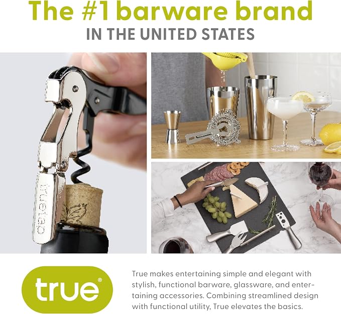 True Decanter and Growler Brush Multipurpose Glassware Cleaner, No-Scratch - Image 4