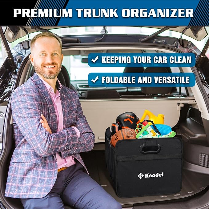 K KNODEL Car Trunk Organizer, Foldable Organizer - Image 6