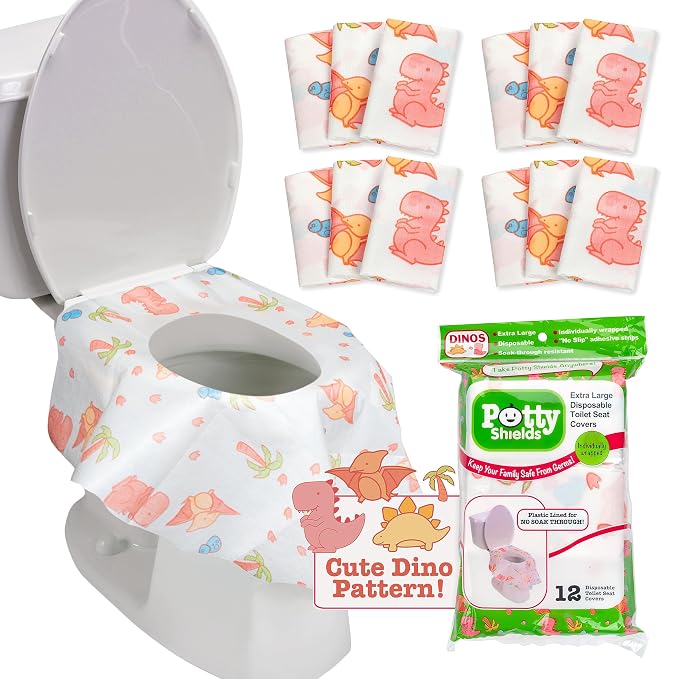 Toilet Seat Covers Disposable by PottyShields
