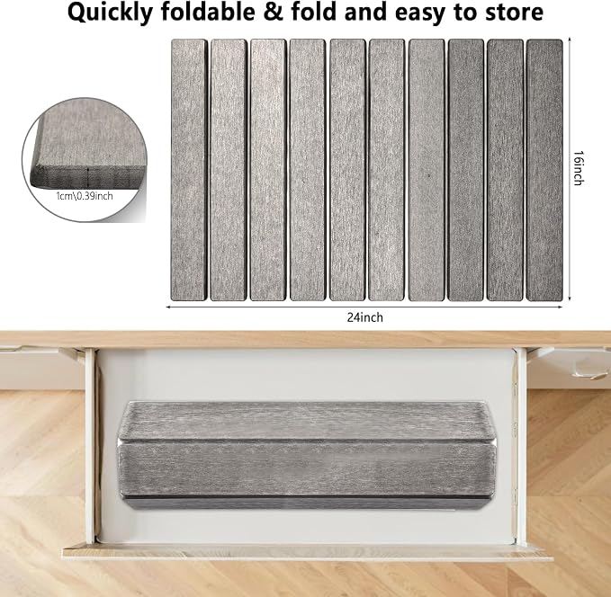 Large Stone Dish Drying Mat for Kitchen Counter, Stone Drying Mat for Kitchen - Image 8