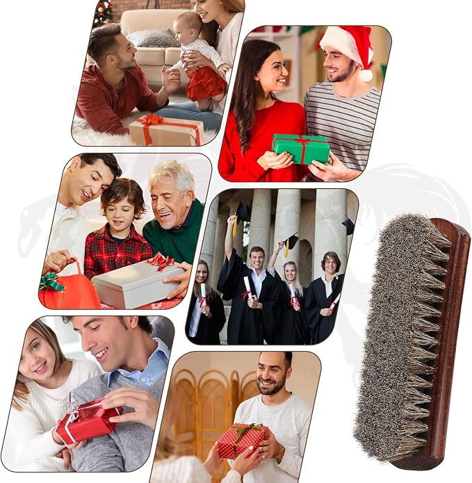100% Horsehair Shoe Brush - Image 7