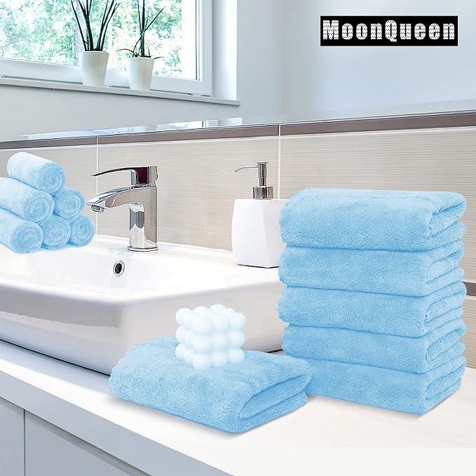 MOONQUEEN 18 Pack Premium Hand Towels - Image 2