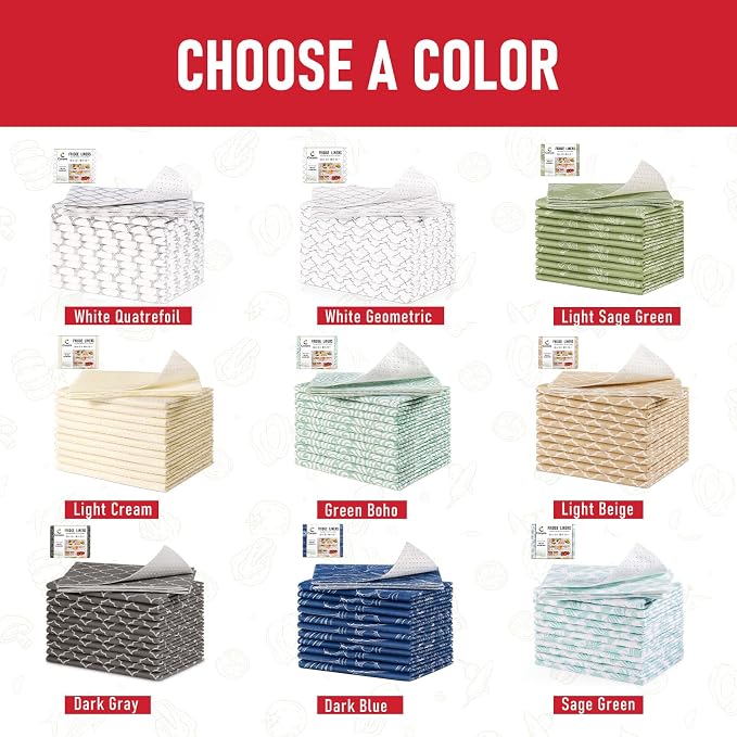 Cooyes 6 Pack Refrigerator Shelf Liners - Image 5