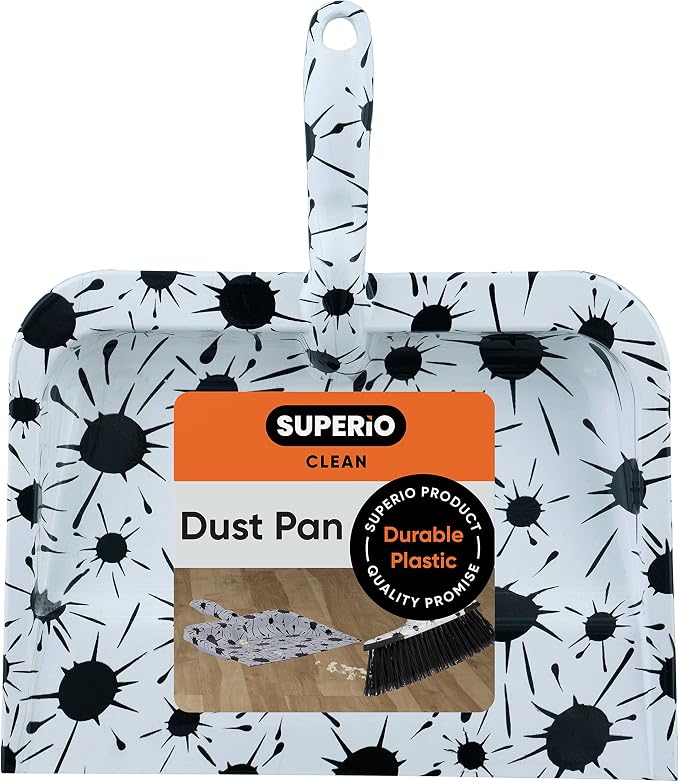 Splash Design Dustpan, Kitchen Broom Sweeping by Superio by Superio