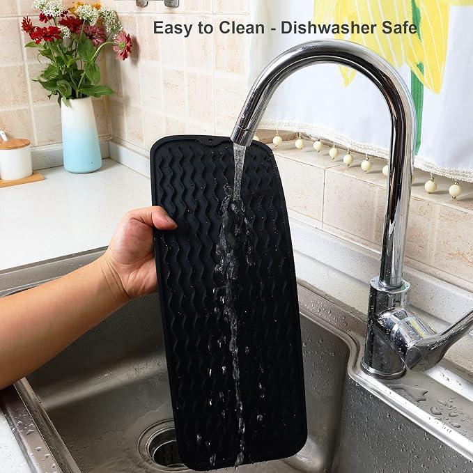 ZLR 2 Pcs Silicone Sponge Holder & Sink Caddy Tray - Image 5