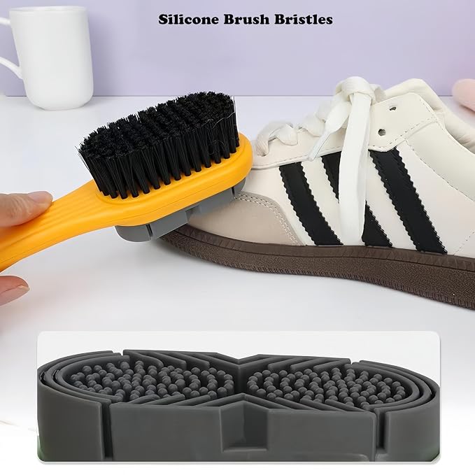 Cleaning Shoe Brushes Double-Sided Shoe Brush - Image 4